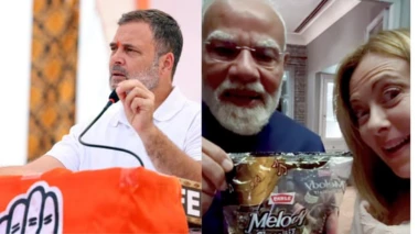 'ಮೆಲೋಡಿ ಗಿಫ್ಟ್' ವಿವಾದ: ಮೋದಿ ವಿರುದ್ಧ ರಾಹುಲ್ ಗಾಂಧಿ ವಾಗ್ದಾಳಿ
