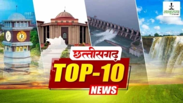 Today's Top News : सुशासन तिहार में दिखे सीएम साय के सख्त तेवर, पीएम मोदी-मेलोनी को लेकर दीपक बैज ने दिया विवादित बयान, रायपुर एयरपोर्ट में 30 फीट की ऊंचाई से गिरकर इलेक्ट्रीशियन की मौत, पति की मौत के बाद पत्नी ने लगाई फांसी, दो साल बाद सुलझी महिला की अंधे कत्ल की गुत्थी. समेत पढ़ें दिनभर की प्रमुख खबरें