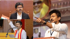 "அப்போ பேப்பர் வச்சு பஞ்ச் டயலாக். இப்போ டீப் சைலண்ட்" - முதல்வர் விஜய்யை கடுமையாக சாடிய உதயநிதி! செயலால் பதிலளிப்பாரா CM?
