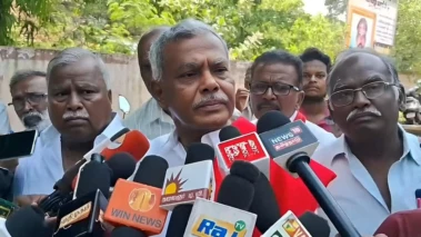 மக்கள் தீர்ப்புக்கு முற்றிலும் எதிரானது திமுக + அதிமுக பேச்சு: மார்க்சிஸ்ட் கம்யூ.