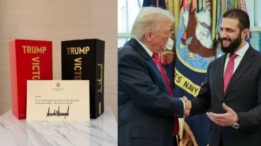 What Did Trump Gift Syria's President Ahmed Al-Sharaa That Revived 'How Many Wives' Joke?