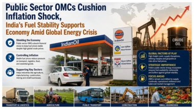 Public Sector OMCs Cushion Inflation Shock, India's Fuel Stability Supports Economy Amid Global Energy Crisis