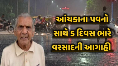આજથી 5 દિવસ આંચકાના પવન સાથે ભારે વરસાદ પડશે! અંબાલાલ પટેલની ગુજરાતમાં પ્રિ-મોન્સૂન એક્ટિવિટીની આગાહી