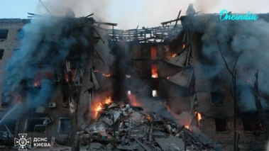 Russia Unleashes Massive Overnight Attack On Kyiv With 700 Drones And 90 Missiles