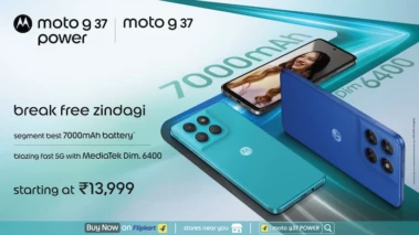 Motorola's All-New moto g37 Power, the Most Power Packed Smartphone Featuring Segment's Best 7000 mAh Battery With up to 3 Days of Battery Life, Powerful Mediatek Dimensity 6400 and With Exceptional Durability Goes on Sale Today at Just Rs. 15,999 Along With moto g37 and moto buds 2 Starting at Rs. 13,999 and Rs. 2,799 Respectively