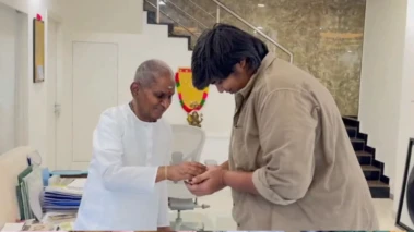 Video : முதன்முறையாக இளையராஜாவுடன் இணையும் கார்த்திக் சுப்புராஜ் - வெளியான வீடியோ