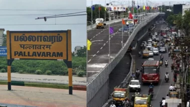 மக்கள் ஓய்வெடுக்க புதிய ஸ்பாட்.. 3.12 கோடியில் பல்லாவரம் மேம்பாலத்தின் கீழ்நவீன பூங்கா பணி தீவிரம்!