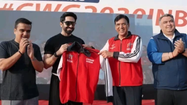'Fit India Sundays on Cycle' के 75वें संस्करण में दिखी Ayushmann Khurrana की मौजूदगी