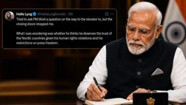 हेले लेंग ने भारतीय मीडिया की आजादी पर सवाल उठाए, नॉर्डिक देशों का हाल क्या?