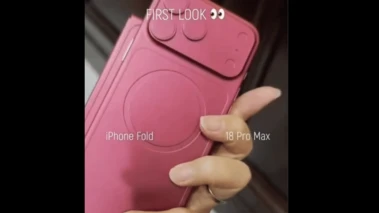 Apple iPhone Fold dummy video shows new camera bar, touch ID shift and book-style design
