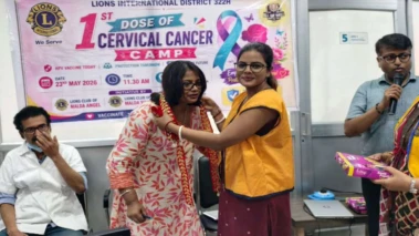 ক্যানসার রুখতে বিরাট পদক্ষেপ! মালদায় কিশোরীদের বিশেষ ভ্যাকসিন দিচ্ছে লায়ন্স ক্লাব