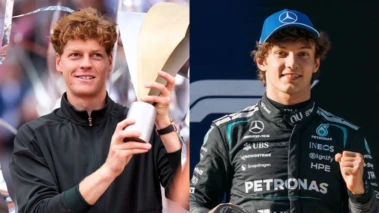 F1's Kimi Antonelli Opens Up About Comparisons Between Him and Jannik Sinner: "It's Not Fair at the Moment"