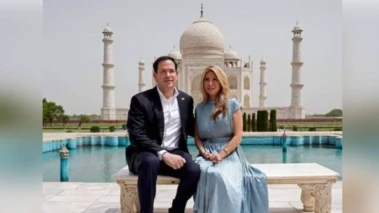 Marco Rubio India Tour: ਅਮਰੀਕੀ ਵਿਦੇਸ਼ ਮੰਤਰੀ ਮਾਰਕੋ ਰੂਬੀਓ ਪਹੁੰਚੇ ਆਗਰਾ, ਪਤਨੀ ਨਾਲ ਤਾਜ ਮਹਿਲ ਦਾ ਕੀਤਾ ਦੀਦਾਰ