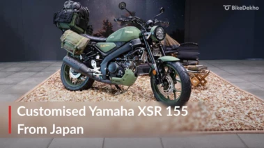 Modified Yamaha XSR 155: Looks Battle Ready