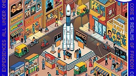 C.O.R.E - short for 'Culture of Real Experiences' - will transform the Jio World Convention Centre at the Bandra Kurla Complex into a sprawling immersive playground inspired by global fandom conventions like San Diego Comic-Con and Japan Expo.