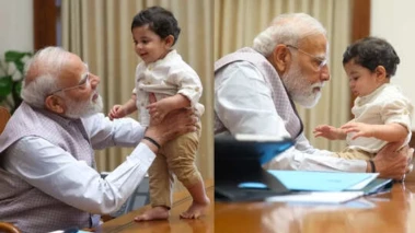 PM Modi: ಕೆಲಸದ ಒತ್ತಡದ ಮಧ್ಯೆ, ಸೇವಾತೀರ್ಥದಲ್ಲಿ ಪುಟ್ಟ ಮಕ್ಕಳ ಜೊತೆ ಕಾಲಕಳೆದು ಸಂತೋಷ ಪಟ್ಟ ಪ್ರಧಾನಿ ಮೋದಿ