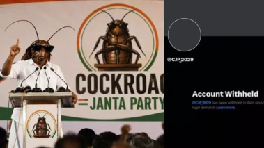 इंस्टाग्राम पर बीजेपी को पछाड़ने वाली कॉकरोच जनता पार्टी का X अकाउंट बैन