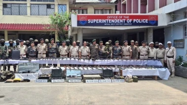 68 weapons seized from armed group in Manipur that had signed ceasefire agreement with govt in 2023