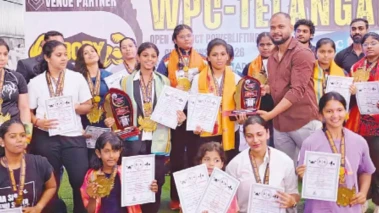 Tapasya crowned champion at TG Open Dist Powerlifting C'ship