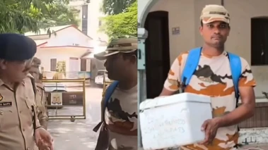 "தவறான ஊசியால் போன கை" தெர்மாகோல் பெட்டியில் தாயின் கையோடு போலீஸ் கமிஷனர் அலுவலகம் வந்த இராணுவ வீரர். மருத்துவ அலட்சியத்தின் உச்சக்கட்டம்..!!