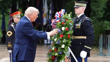 President Trump Commemorates Memorial Day at Arlington National Cemetery