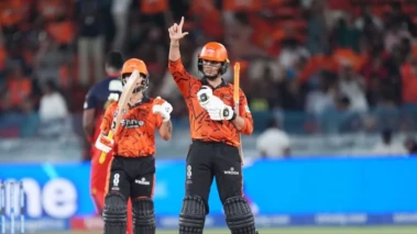 'SRH-Batting Powerhouse'' X Reacts As Abhishek Sharma leads SRH charge against RCB