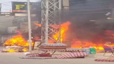 హయత్‌నగర్‌లో భారీ అగ్నిప్రమాదం