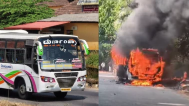 ಕರ್ನಾಟಕದಲ್ಲಿ 4 ತಿಂಗಳಲ್ಲಿ 5 ಬಸ್‌ಗಳು ಬೆಂಕಿಗಾಹುತಿ: ಘಾಟಿ ಹಾದಿಯಲ್ಲಿ ಭಾರಿ ಆಪತ್ತು, ಓವರ್‌ಲೋಡ್‌- ನಿರ್ವಹಣೆ ಸಮಸ್ಯೆ