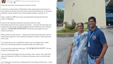 माइक्रोसॉफ्ट मैनेजर ने दादी का सपना किया पूरा, इमोशनल LinkedIn पोस्ट ने जीता दिल