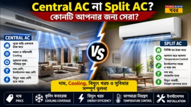 Central AC vs Split AC: সেন্ট্রাল এসি না স্প্লিট এসি ? দাম, বিদ্যুৎ খরচ, 'কুলিং' ও সুবিধার দিক থেকে কোনটি বেশি ভালো