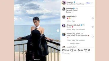 Mouni Roy Shines at Cannes Days After...