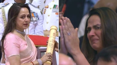 Padma Awards में धर्मेंद्र को मिला सर्वोच्च सम्मान, भावुक हुईं अहाना देओल; हेमा मालिनी भी नहीं रोक पाईं आंसू