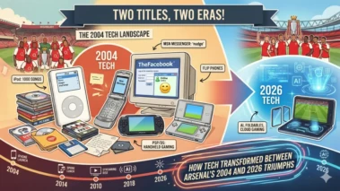 Two Titles, Two Eras! How Tech Transformed Between Arsenal's 2004 and 2026 Premier League Triumphs
