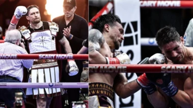 'King of the Nile' Oleksandr Usyk Earns a Controversial Stoppage Victory Over Rico Verhoeven at The Pyramids of Giza