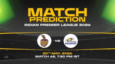 KKR vs MI Match Prediction - Who Will Win IPL 2026 Match 65? KKR vs MI