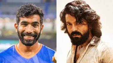 Jasprit Bumrah-Ram Charan। জসপ্রীত বুমরাহ 'ফুটবলার'! আলটপকা মন্তব্য রাম চরণের