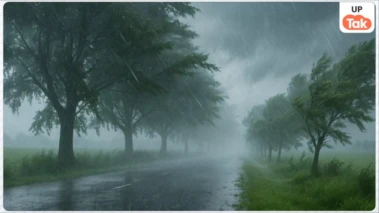 UP Weather Update: यूपी में कल 25-35 KM/घंटे की रफ्तार से आएगा आंधी-तूफान... इन जिलों में होगी बारिश