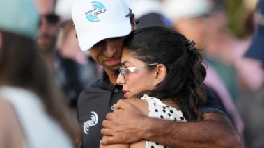 PGA Champ Aaron Rai's Secret Weapon: Gaurika Bishnoi
