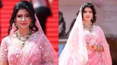 Cannes 2026: Soniya Bansal Makes A Debut In Radha Rani-inspired Ensemble At Red Carpet; Gets Trolled