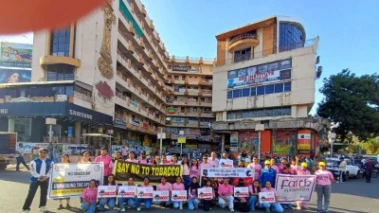 Flash Mob Organized for Tobacco Awareness in Vadodara