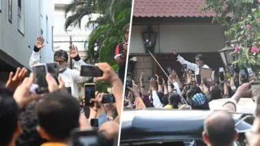 Amitabh Bachchan Keeps His Date With The Fans As Health Rumours Raise Concern | Watch