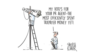 DH Toon | My vote's for your PR agent