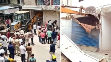 Solapur News | मनपाकडून बेकायदेशीर बांधकाम विरोधात पाडकाम मोहीम