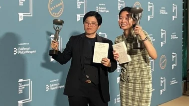 Taiwan's Yáng Shuang-zi wins International Booker Prize for 'slyly sophisticated novel'