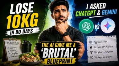 I asked ChatGPT and Gemini how to lose 10kg in 90 days. The AI gave me a 'brutal' blueprint