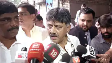 DK Shivkumar elected as the leader of CLP of Karnataka