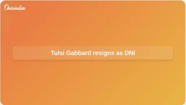 Tulsi Gabbard resignation as Director of National Intelligence cited husband's cancer