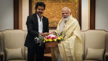 Vijay meets Modi after 12 years for 25 minutes