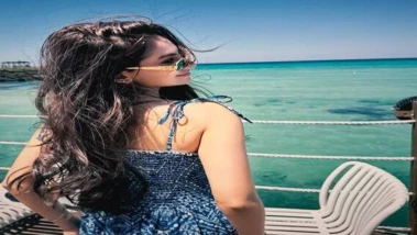 Anushka Sen Photo: દરિયા કિનારે મસ્તી કરતી જોવા મળી અનુષ્કા સેન, શેર કરી વેકેશન તસવીરો