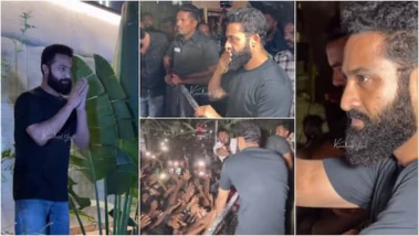 NTR Birthday: ఎన్టీఆర్ ఇంటి దగ్గర ఆ క్రౌడ్ ఏంట్రా బాబూ... మిడ్ నైట్ ఫ్యాన్స్ హంగామా